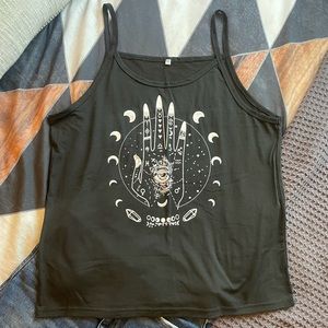 Black Witchy Tank
